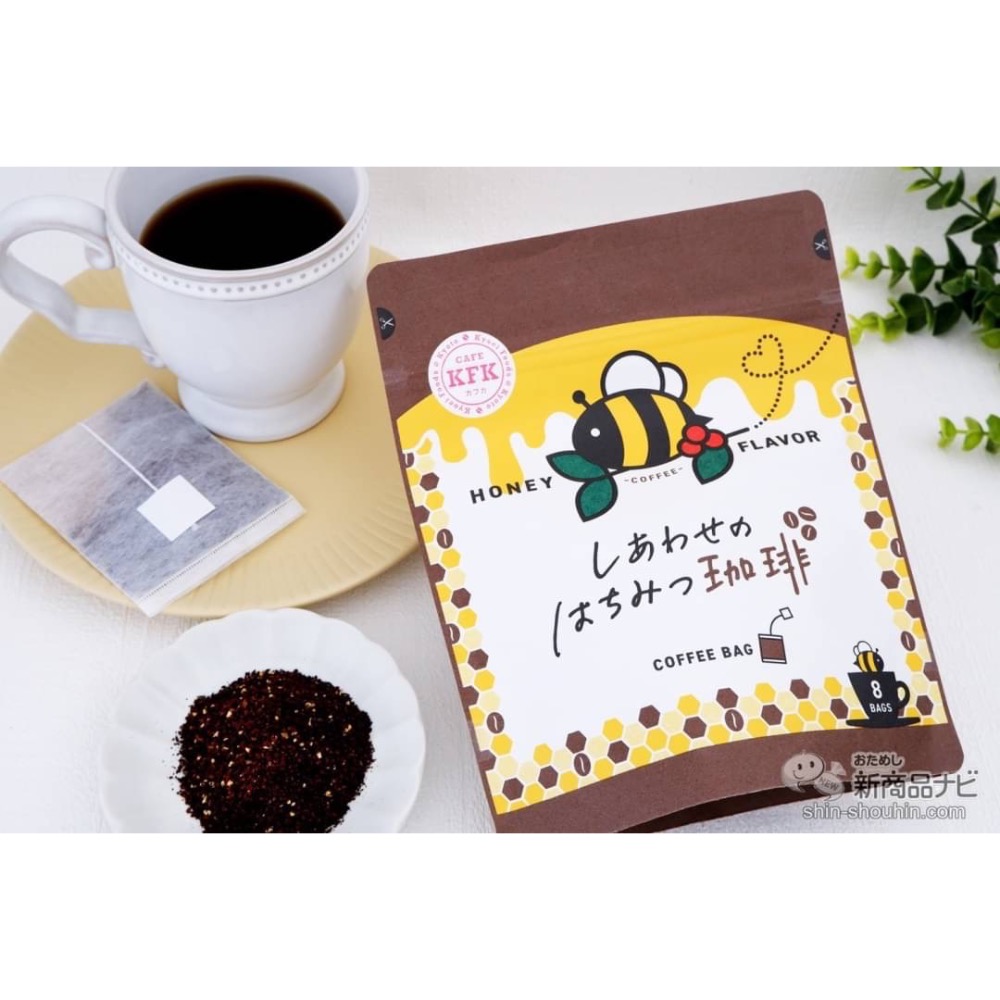 現貨+預購 ✈️森半 x Cafe KFK 聯名 幸福蜂蜜咖啡 8gx8入-細節圖2