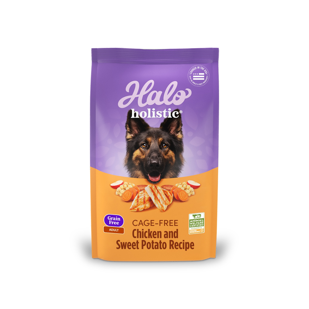 嘿囉 HALO 狗飼料 無穀 幼犬 小型成犬 成犬 低脂 熟齡犬 低敏蔬膚配方 10磅-細節圖5