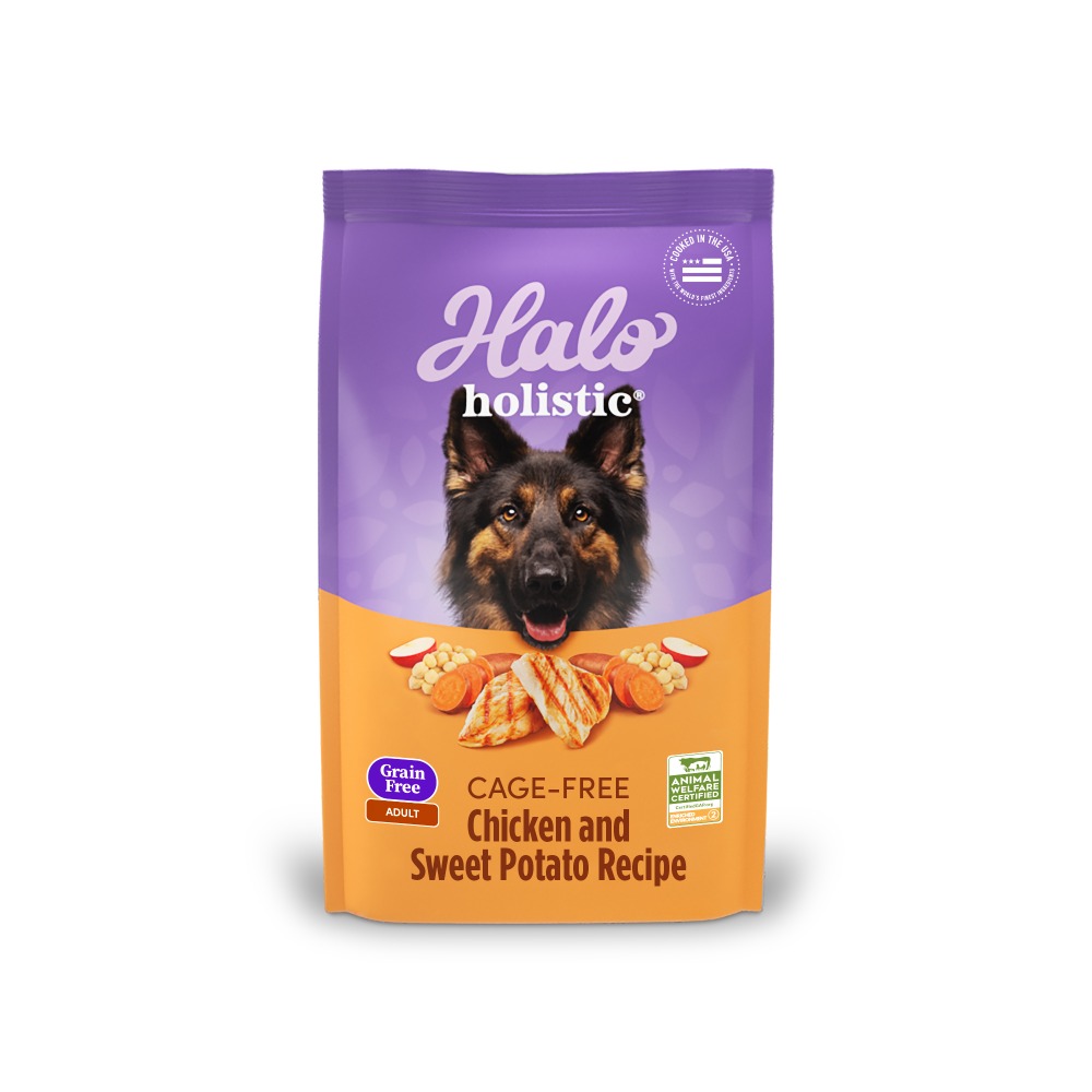 嘿囉 HALO 狗飼料 無穀 幼犬 小型成犬 成犬 低脂 熟齡犬 低敏蔬膚配方 10磅-規格圖8