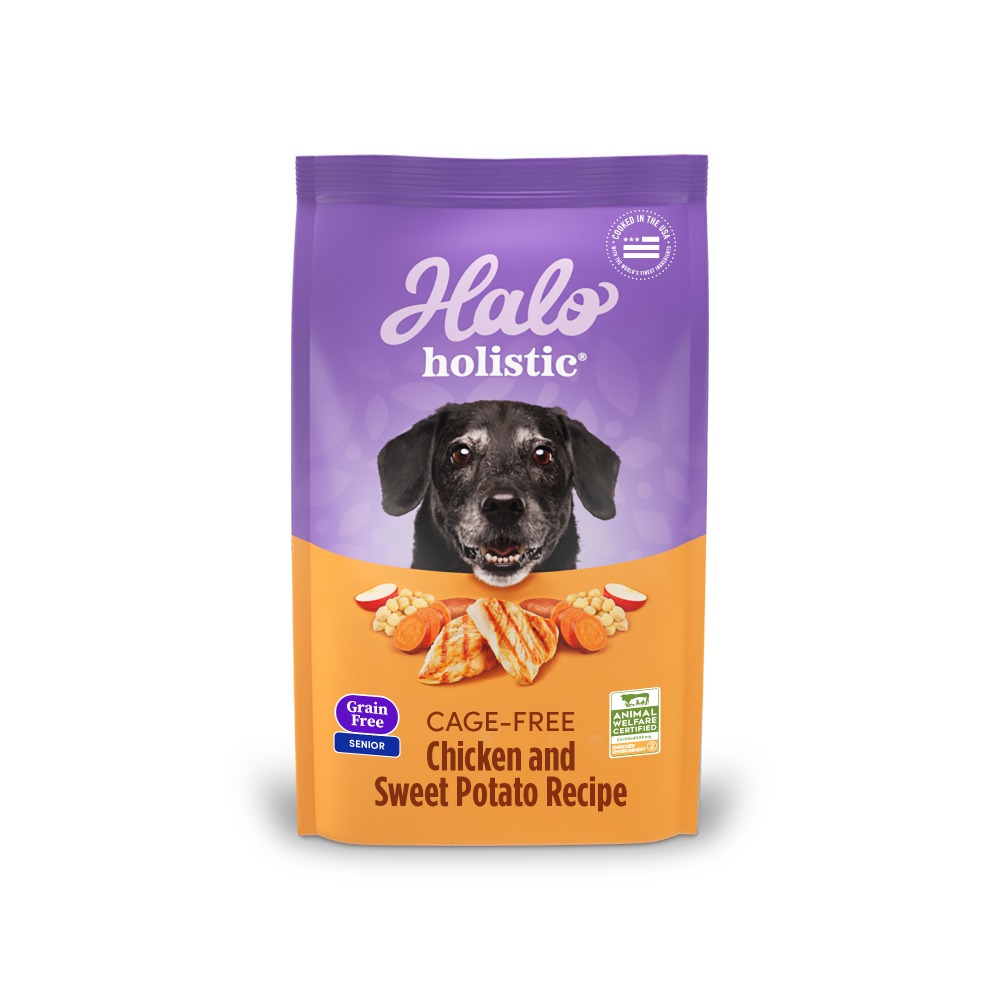 嘿囉 HALO 狗飼料 無穀 幼犬 小型成犬 成犬 低脂 熟齡犬 低敏蔬膚配方 10磅-規格圖8
