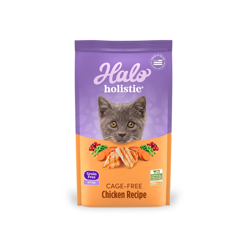 嘿囉 HALO 貓飼料 無穀 幼貓 成貓 10磅-細節圖2