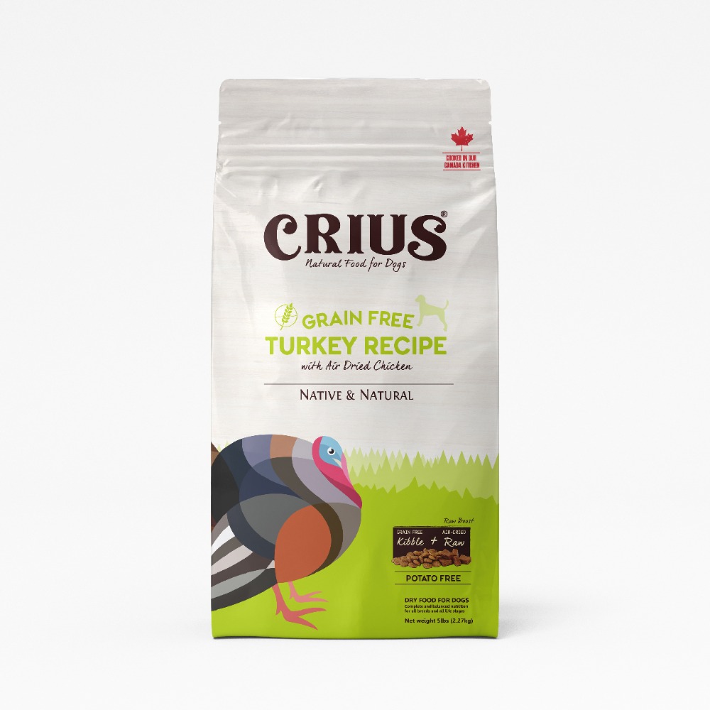 克瑞斯 CRIUS 天然紐西蘭寵物飼料 添加風乾鮮肉塊  狗飼料 5磅-規格圖5