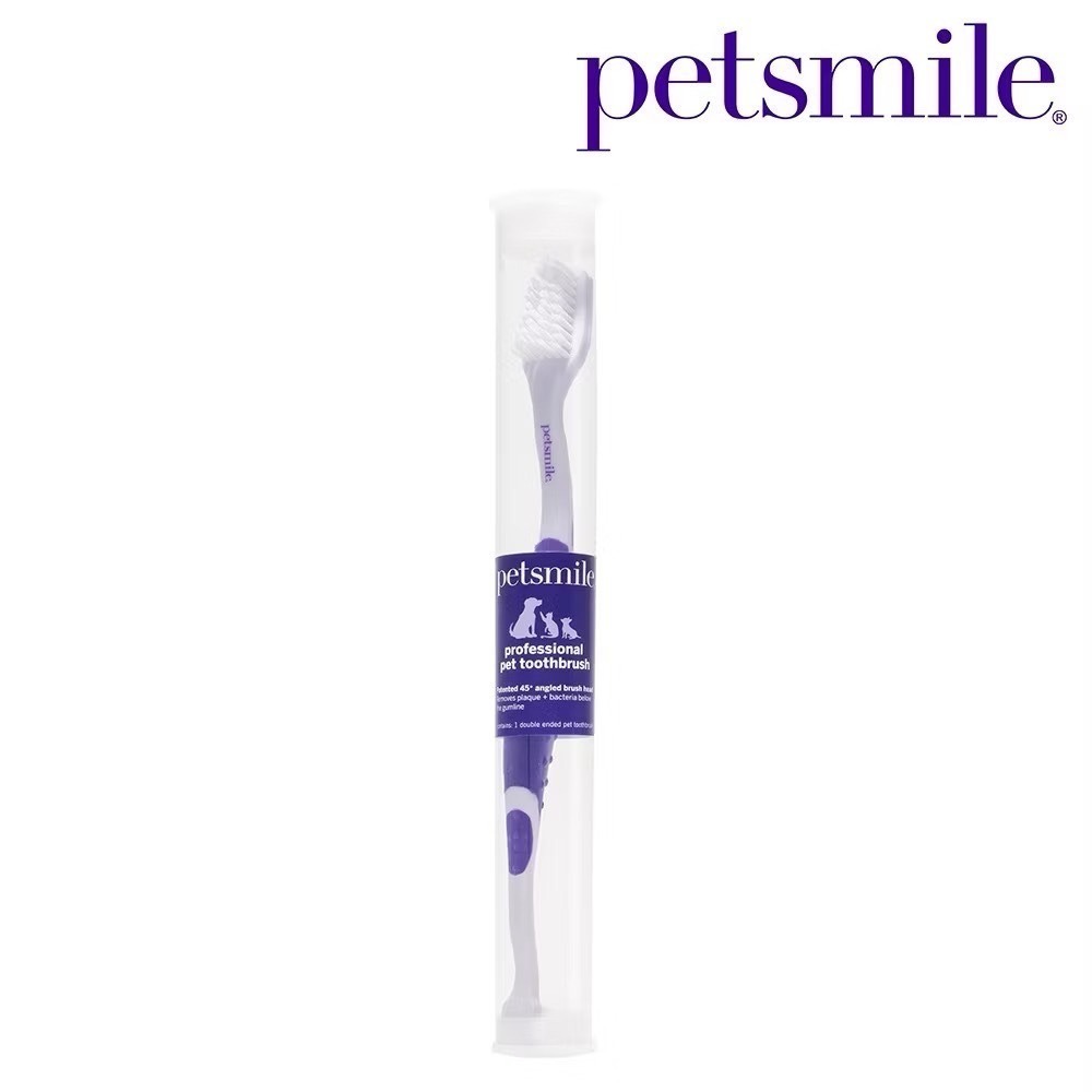 PETSMILE 佩齒邁 美國牙科獸醫vohc認證 寵物牙膏  119克   牙刷  口腔塗棒-規格圖5
