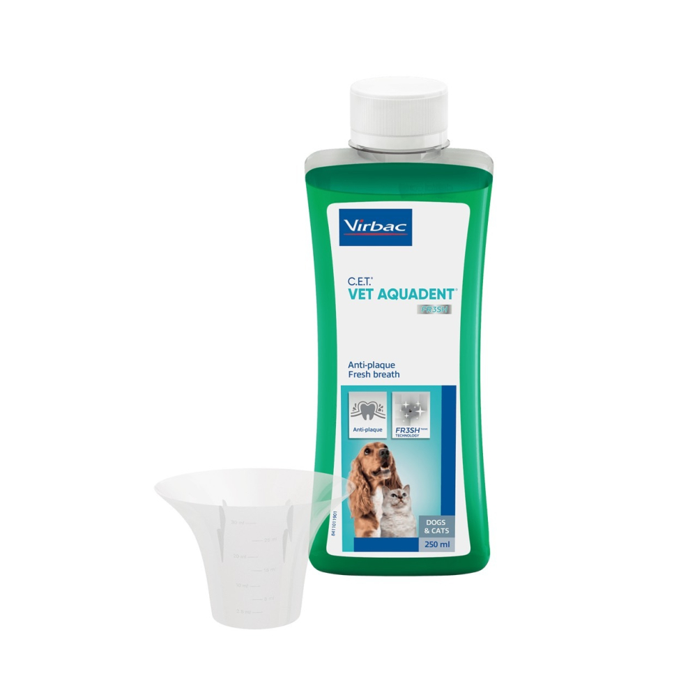 維克 VOHC認證 C.E.T.® Aquadent® 益口清​ 犬貓專用飲水潔牙液 250ML  牙結石 牙菌斑-細節圖2