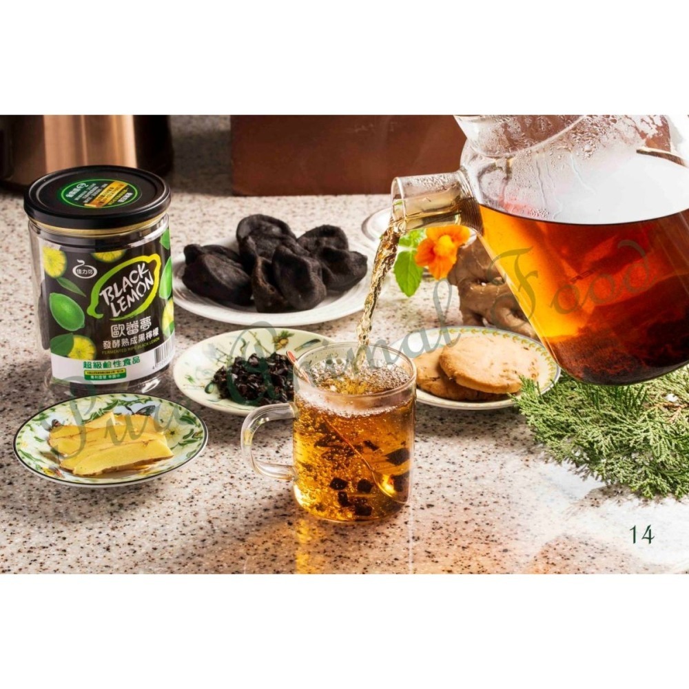 【歐蕾夢】發酵熟成黑檸檬180gX1入-細節圖8