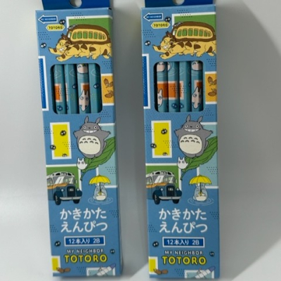 日本製 龍貓 魔女宅急便 宮崎駿系列 2B鉛筆盒裝 12入 小學生開學季必備