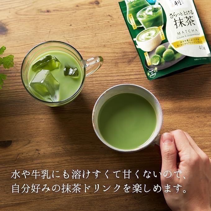 [在台現貨］TSUJIRI 辻利/2倍濃抹抹茶牛奶/速溶抹茶(無牛奶）-細節圖6