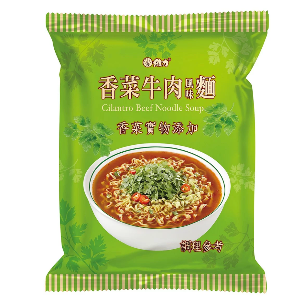 『好市多 Costco代購』維力-香菜牛肉風味麵（零售單包,一箱12包）-細節圖3