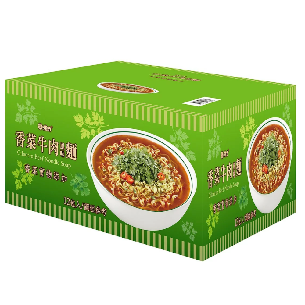 『好市多 Costco代購』維力-香菜牛肉風味麵（零售單包,一箱12包）-細節圖4