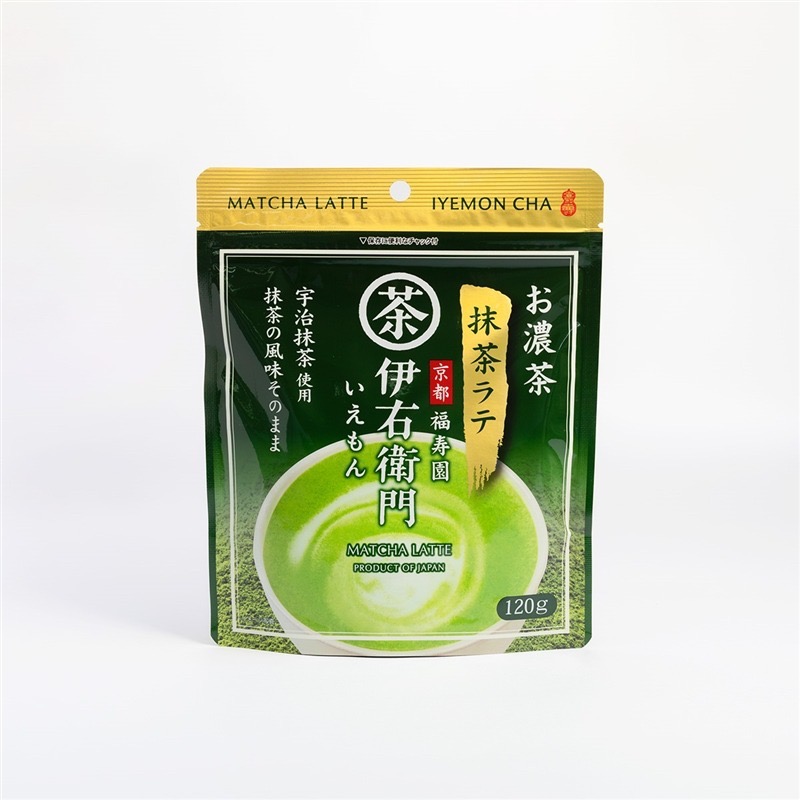 【1/14號親自帶回國】伊右衛門 お濃茶 抹茶ラテ(濃抹抹茶牛奶)-細節圖4