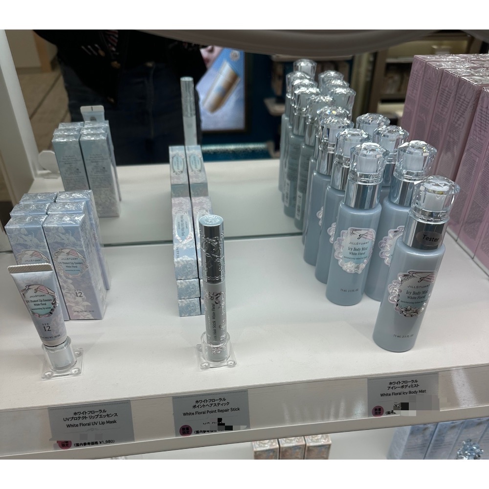 【8/15🇯🇵親帶回】 JILL STUART 2026限定款｜UV 防曬護唇精華 10g｜SPF12｜白色花香-細節圖5