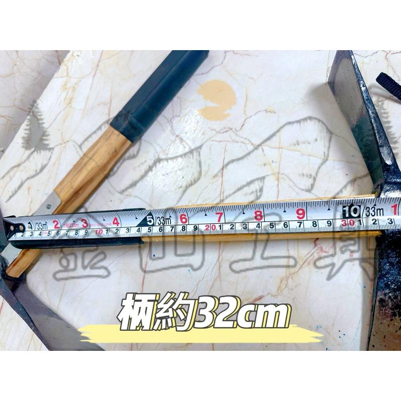 金山工具小型文武斧鍛造多功能臺灣手工打造可砍柴可挖土挖樹頭工具十字鎬 挖筍頭 斧頭 兩用鋤頭洋鎬-細節圖4