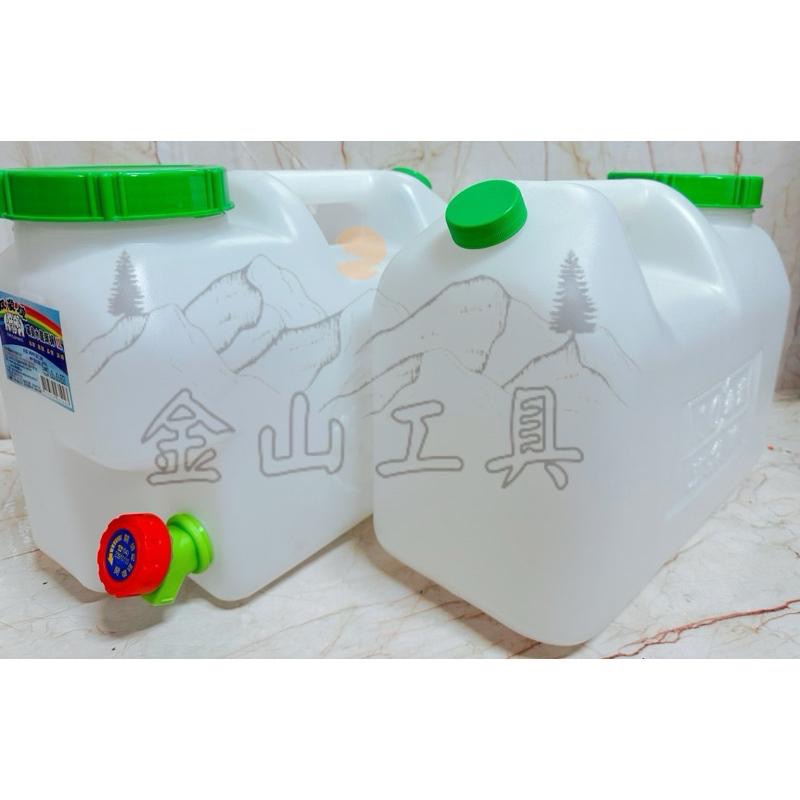 金山工具🇹🇼雙象牌礦泉水龍頭桶10L雙象礦泉水桶大口泉水桶 水龍頭泉水桶 露營 油桶 HDPE合格飲水桶 儲水蓄水-細節圖4