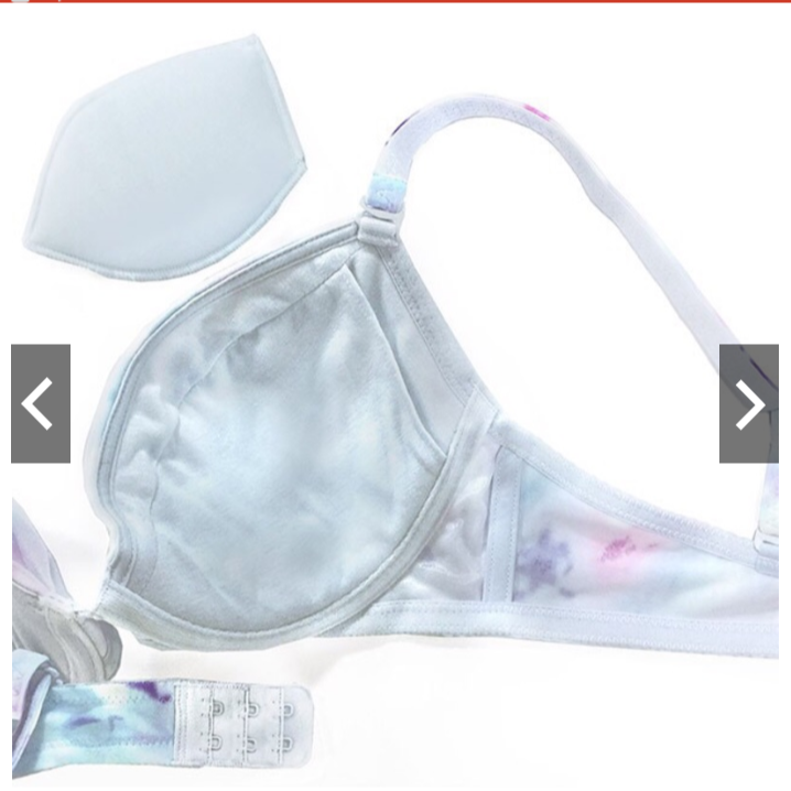 日本專櫃品牌 aimer feel 日本購入 美人魚 海洋 貝殼系列 網紗層 冬天款 內衣 H80 cup (剩下內衣)-細節圖3