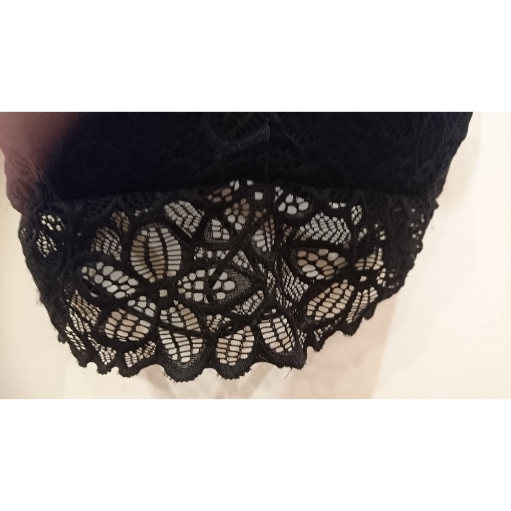全新品 無鋼圈 加厚胸墊 黑色 性感勾引  美背交叉 雙細帶 蕾絲 內搭 內衣 情趣睡衣 (A~B罩杯) 沙灘 比基尼-細節圖11
