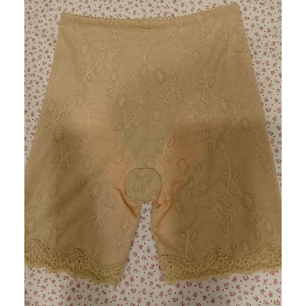 IDEAL BODY 膚色 高腰 收腹 束褲 四角內褲 彈性很大 L號 香港製造 塑身衣品牌-細節圖6