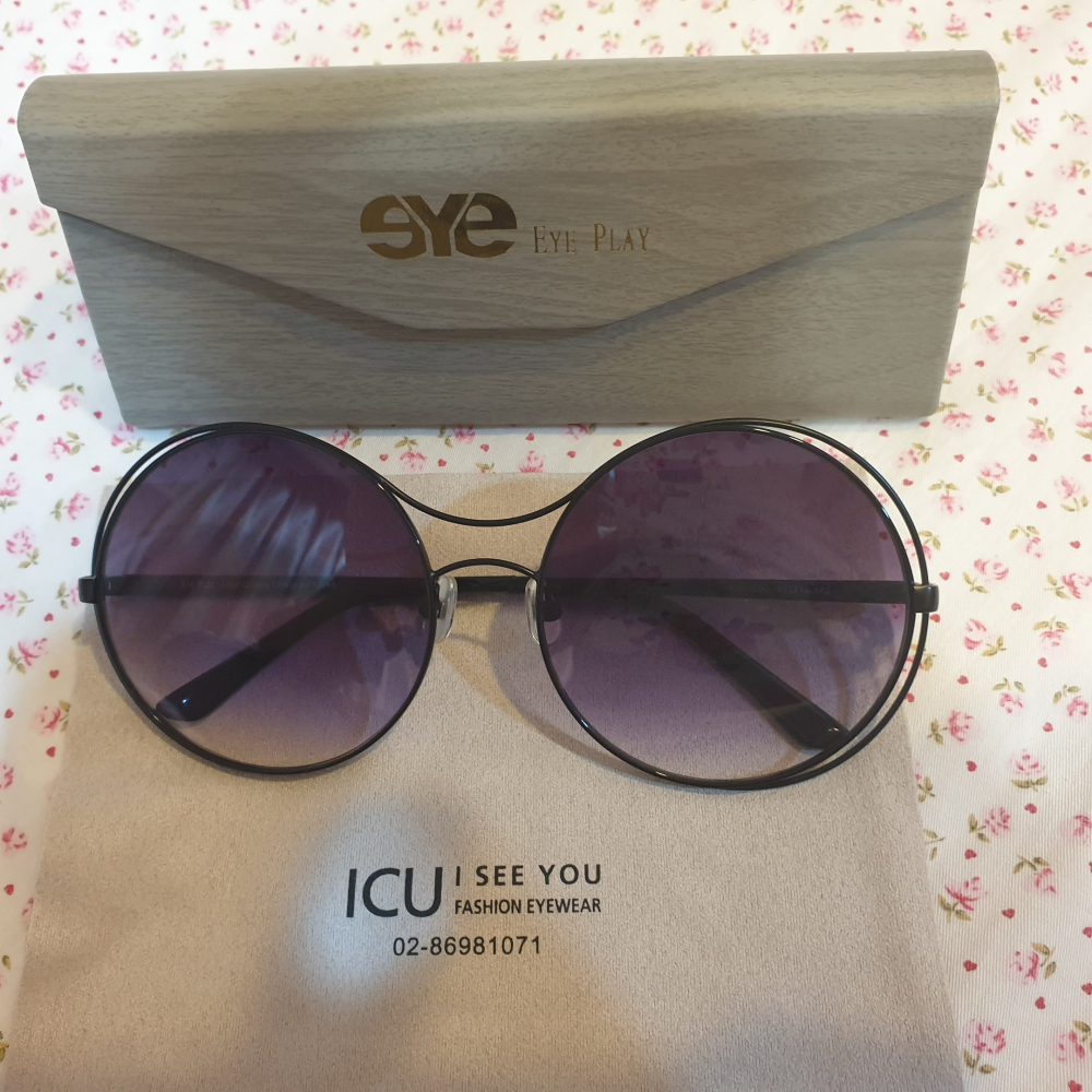 愛視優 ICU 墨鏡 ( Eye Play 品牌) 時尚 百搭款 太陽眼鏡 防UVA & UVB  EP-1926-C2-細節圖9