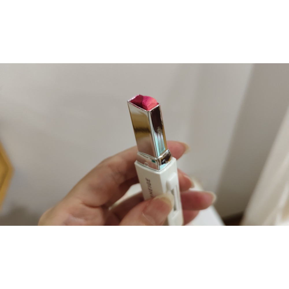 蘭芝 Laneige 超放電絲絨 雙色唇膏  14號 Dear Pink（霓彩）結合桃紅色與淺粉紅的熱門漸層唇膏。-細節圖11