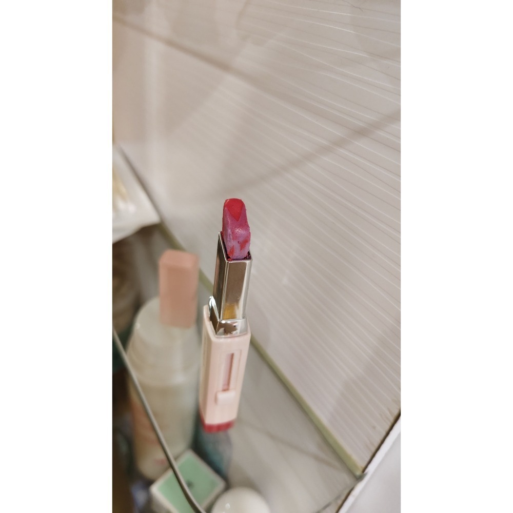 二手 蘭芝 Laneige 超放電晶潤雙色唇膏 NO.3 香柚薄荷 (李聖經調色創作)2公克 V字雙色設計 晚安唇膜潤澤-細節圖10