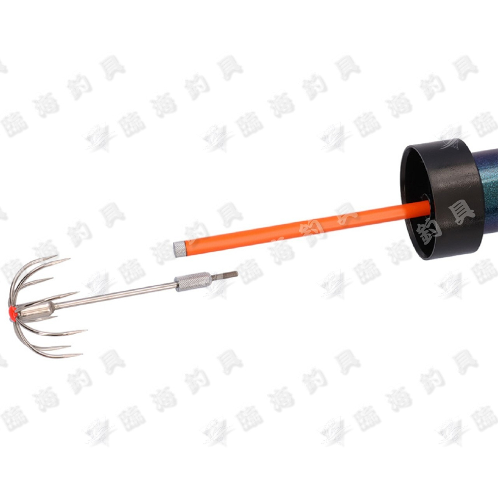 臨海釣具旗艦館 24H營業 白標/DAIWA EMERALDAS LANDING GAFF 510 軟絲搭鉤/510CM-細節圖4