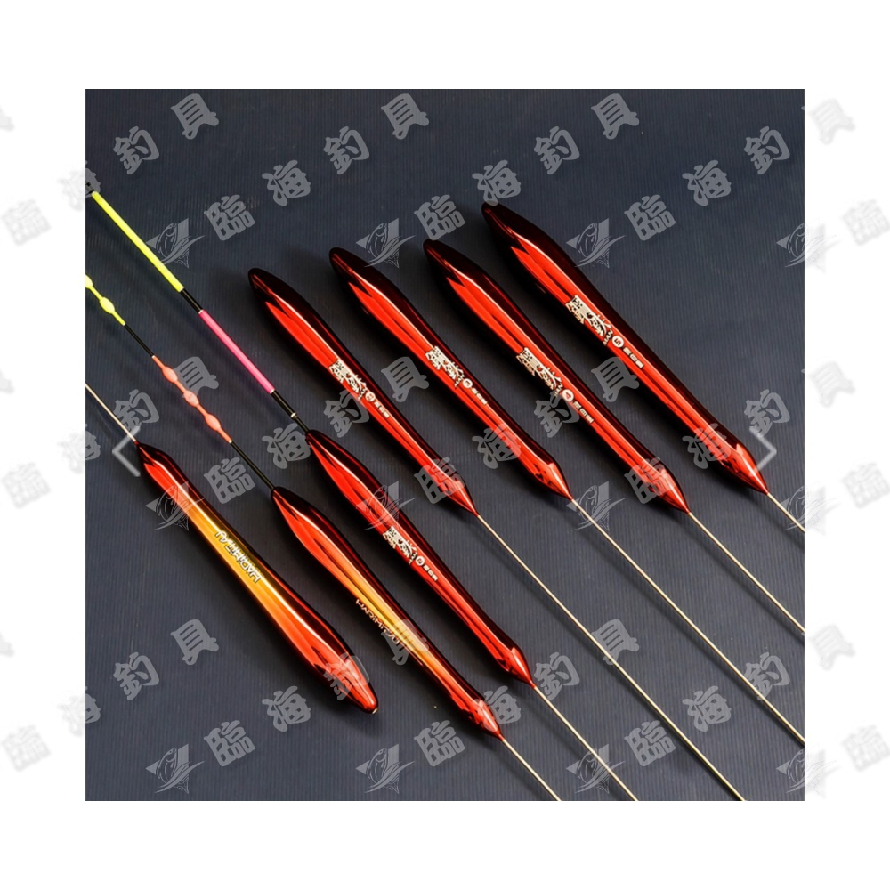 臨海釣具 24H營業/HARIMITSU 鋼鐵 雙尾浮標/鋼腳浮標 長度約65CM 海釣浮標-細節圖2