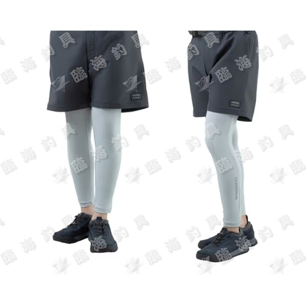 臨海釣具 24H營業 黃標/SHIMANO腿套 AC-005Z 防曬腿套 釣魚腿套 涼感腿套-細節圖3