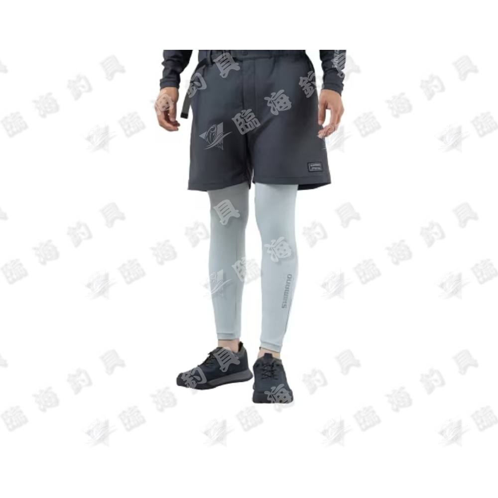 臨海釣具 24H營業 黃標/SHIMANO腿套 AC-005Z 防曬腿套 釣魚腿套 涼感腿套-細節圖8