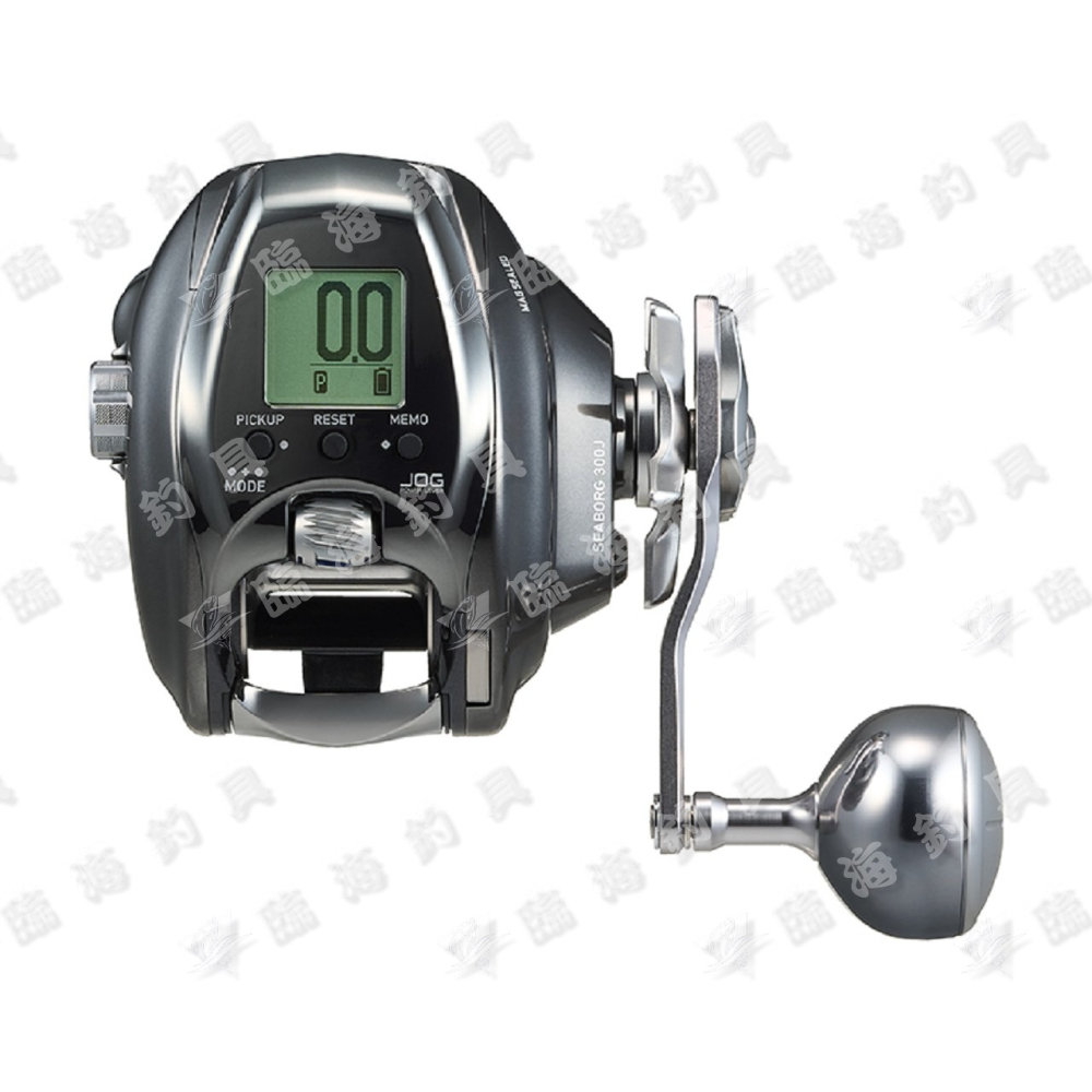 臨海釣具旗艦館 24H營業 雙標黑點/DAIWA電捲 26年 SEABORG 300J 電動捲線器 船釣捲線器-細節圖7
