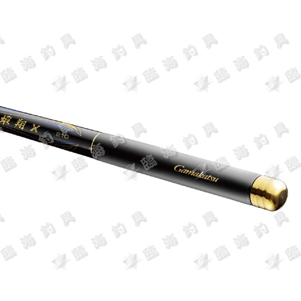 臨海釣具旗艦館 24H營業 雙標黃標/GAMAKATSU 蝦翔X 限量蝦竿 210 蝦翔 X 海外限定版-細節圖4