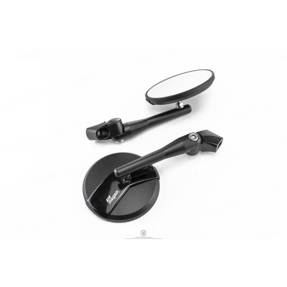 韋德機車精品 MAGAZI MG 1883 後照鏡 圓形 後照鏡 圓鏡 短版 12M 適用 新勁戰 雷霆S GOGORO-細節圖3