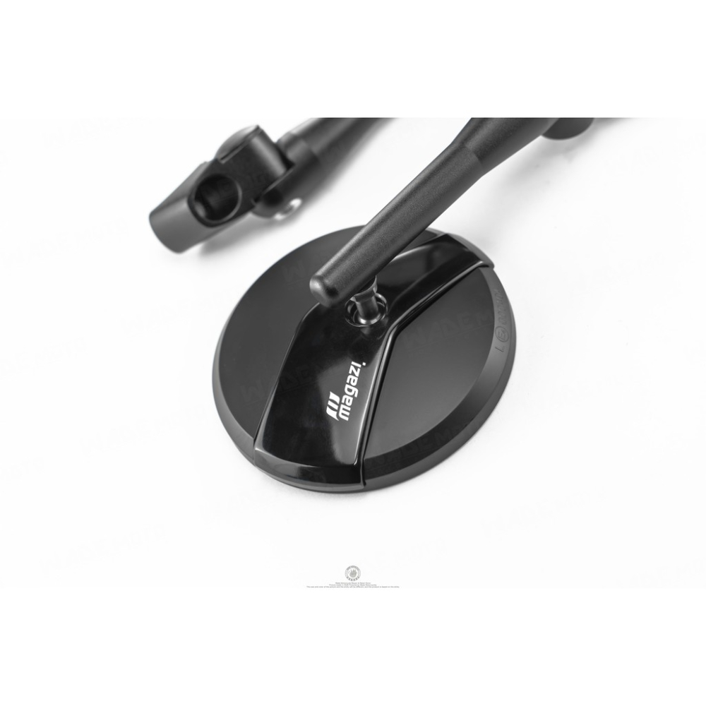 韋德機車精品 MAGAZI MG 1883 後照鏡 圓形 後照鏡 圓鏡 短版 12M 適用 新勁戰 雷霆S GOGORO-細節圖4