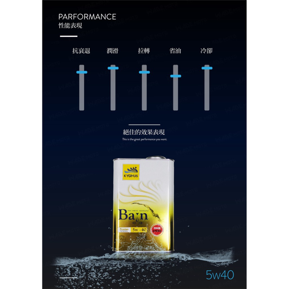 韋德機車精品 日本原裝  KYGNUS KG 機油 通勤油 全合成機油 5W40 KG 機油-細節圖2