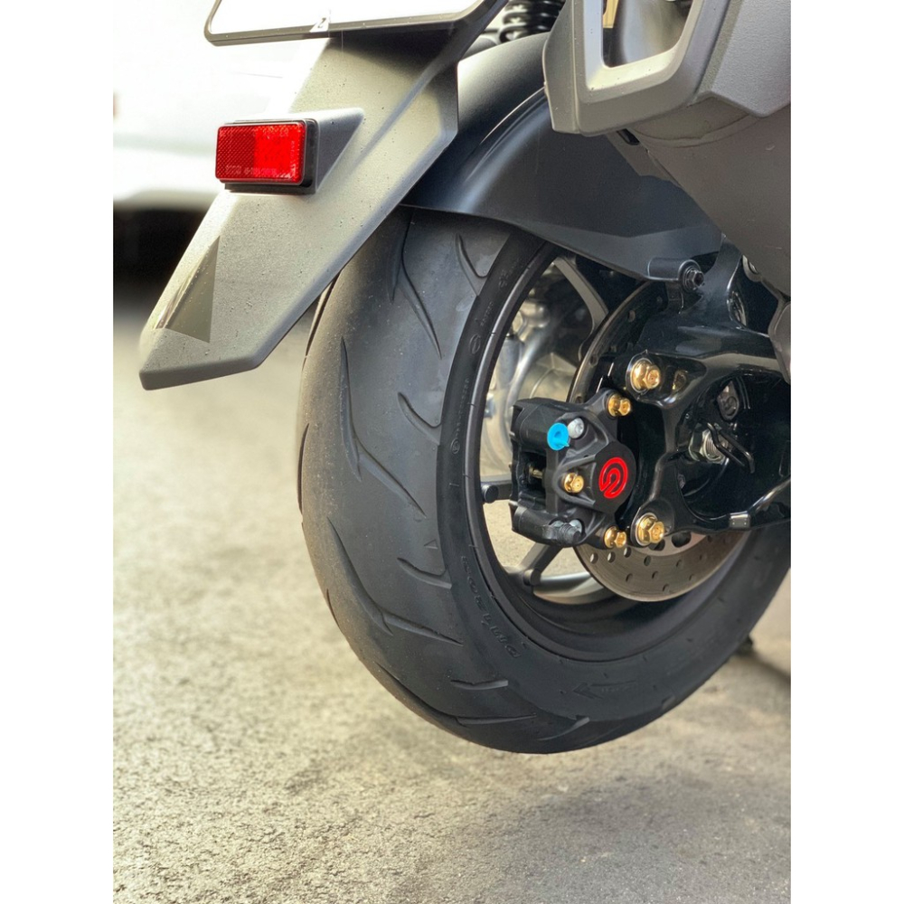 韋德機車精品 ZOO 後螃蟹卡座 附送煞車皮 大螃蟹卡座 230MM 適用 六代勁戰 / BWS-細節圖4