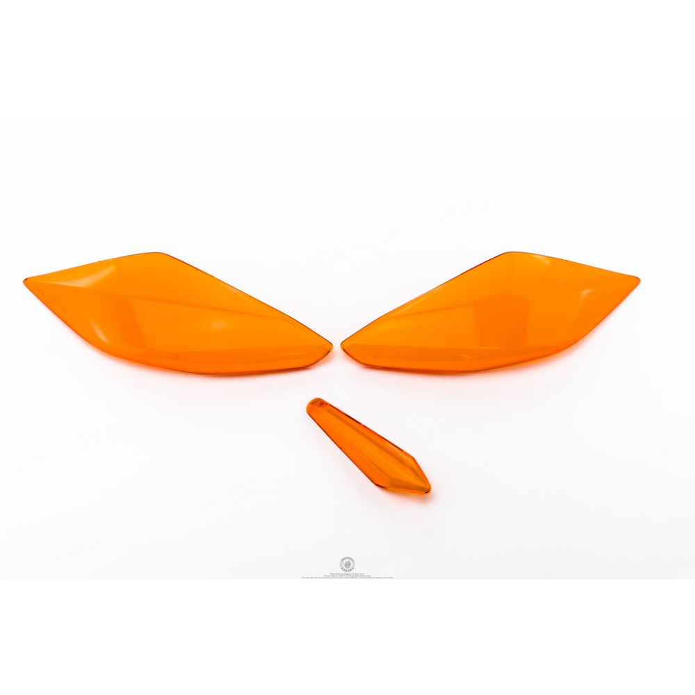 韋德機車精品 EPIC 尾燈貼片 煞車燈殼貼片 後方向燈殼貼片 後方向燈保護貼 適用 六代戰 神鷹 6代戰-細節圖4