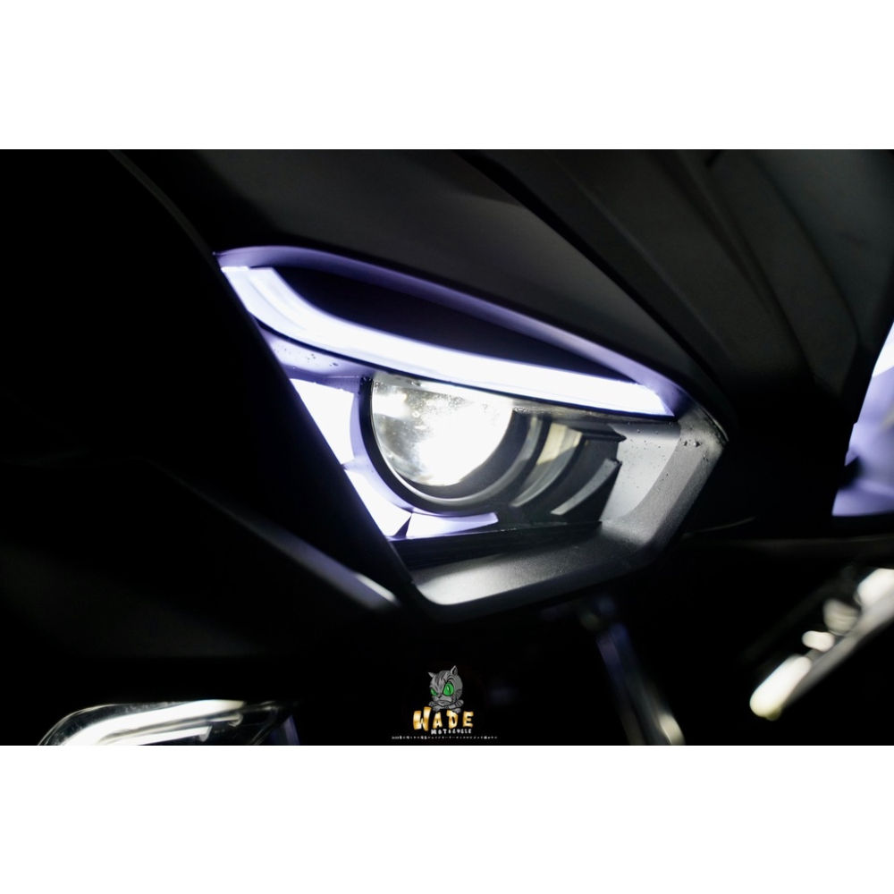韋德機車精品 【請勿下單】 金鑫燈藝 APLX 雙魚眼大燈 LED 魚眼大燈 惡魔眼 合法大燈 適用 FORCE 2.0-細節圖6