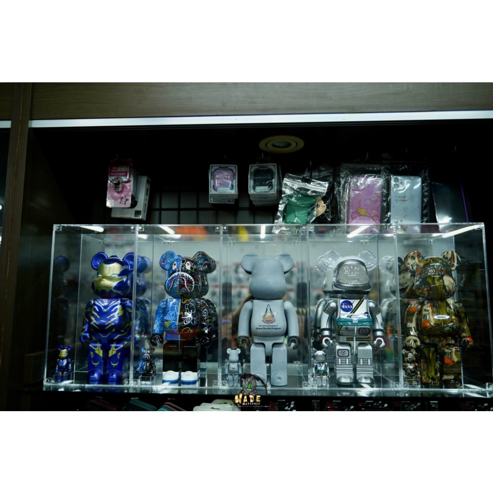 BE@RBRICK 庫柏力克熊bearbrick IRON MAN RESCUE SUIT 小辣椒100