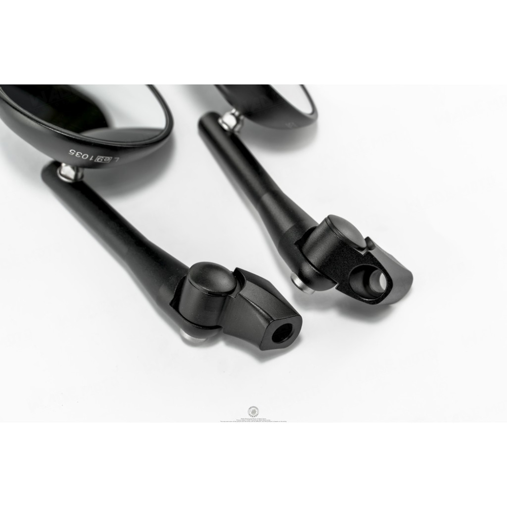 韋德機車精品 MAGAZI MG 1849 短版 12CM 超短 後照鏡 烏龜鏡 後照鏡 貝殼鏡 適用 新勁戰 EC05-細節圖4