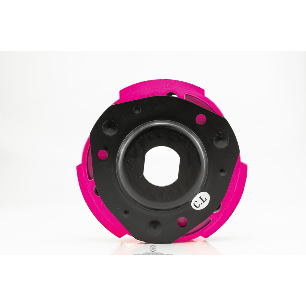 韋德機車精品 仕輪部品 雙色離合器 競技離合器 雙色 粉紅 適用 JET S 悍將 奔騰-細節圖4