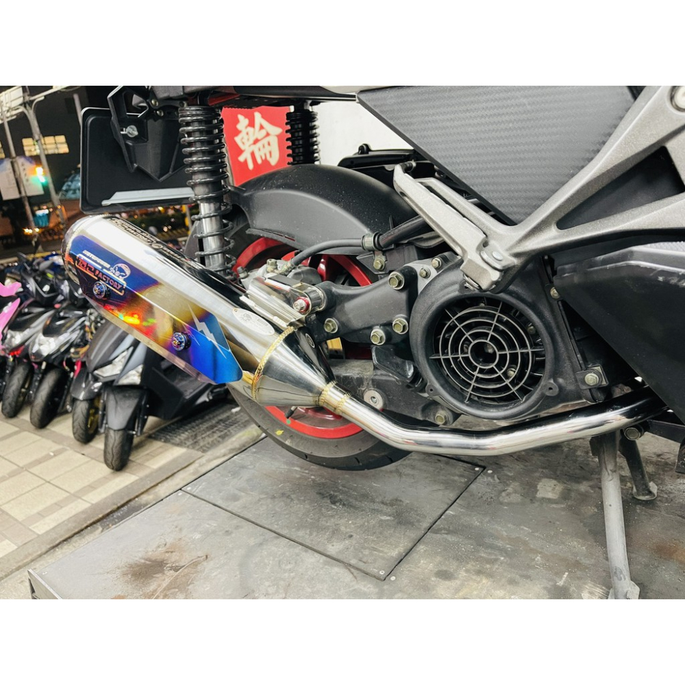 韋德機車精品 SRZ 章魚 排氣管 六代款 合法管 合法排氣管 降造排氣管 適用 新勁戰 六代 雷霆s SMAX JET-細節圖8