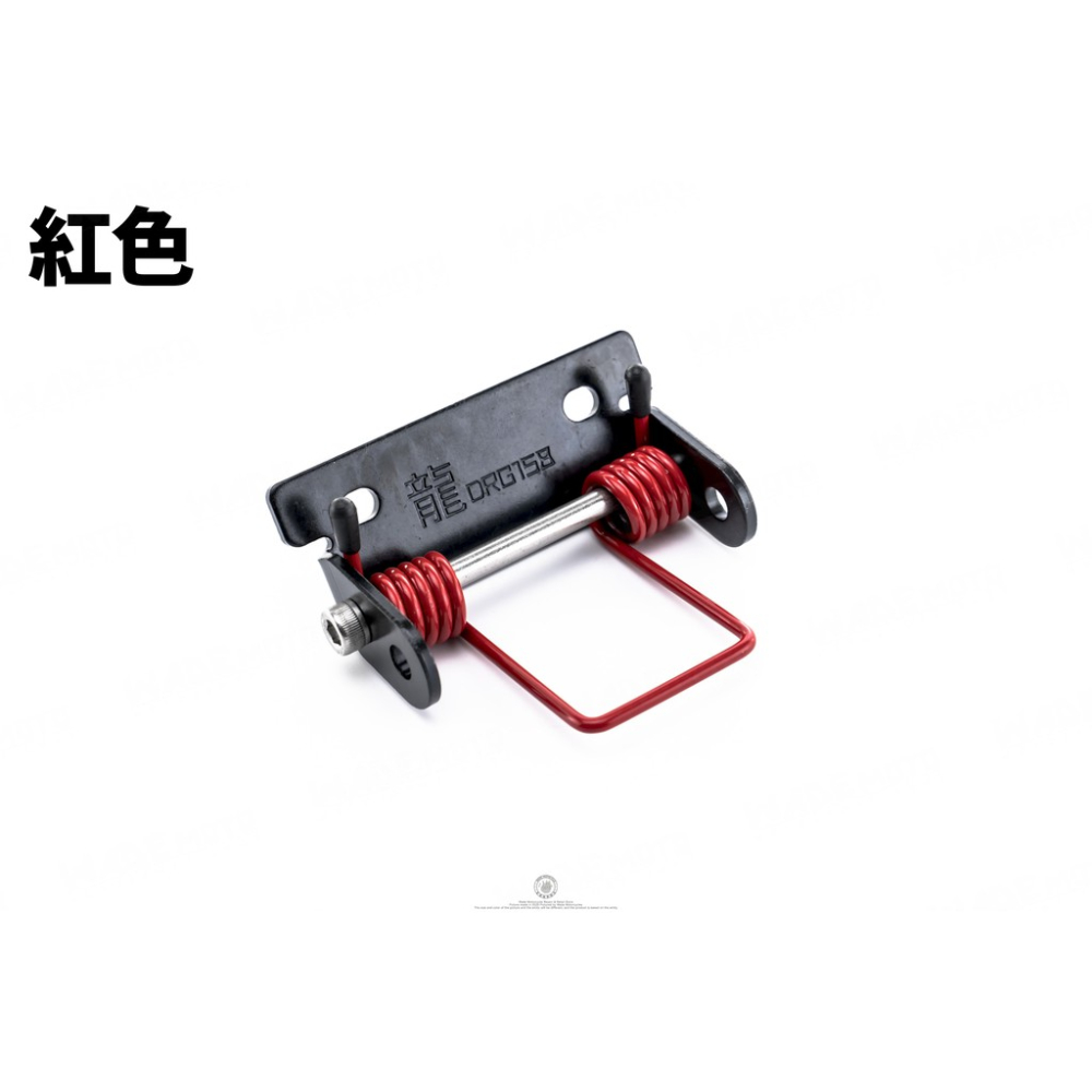 韋德機車精品 JS POS 座墊彈簧 座墊 坐墊 坐墊彈簧 自動彈起 椅墊彈簧 含底座 套裝組 適用 DRG 龍 158-細節圖3