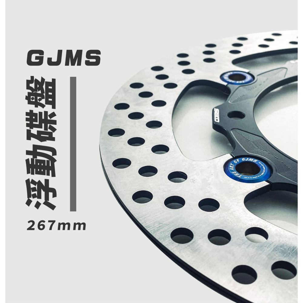 韋德機車精品 GJMS 風嘯版 白鐵 浮動碟盤 適用車種 SMAX ABS FORCE-細節圖3