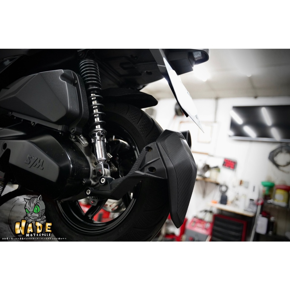 韋德機車精品 KOSO 後輪土除 後輪小土除 後土除 L型土除 後輪蓋 適用JETS-細節圖6