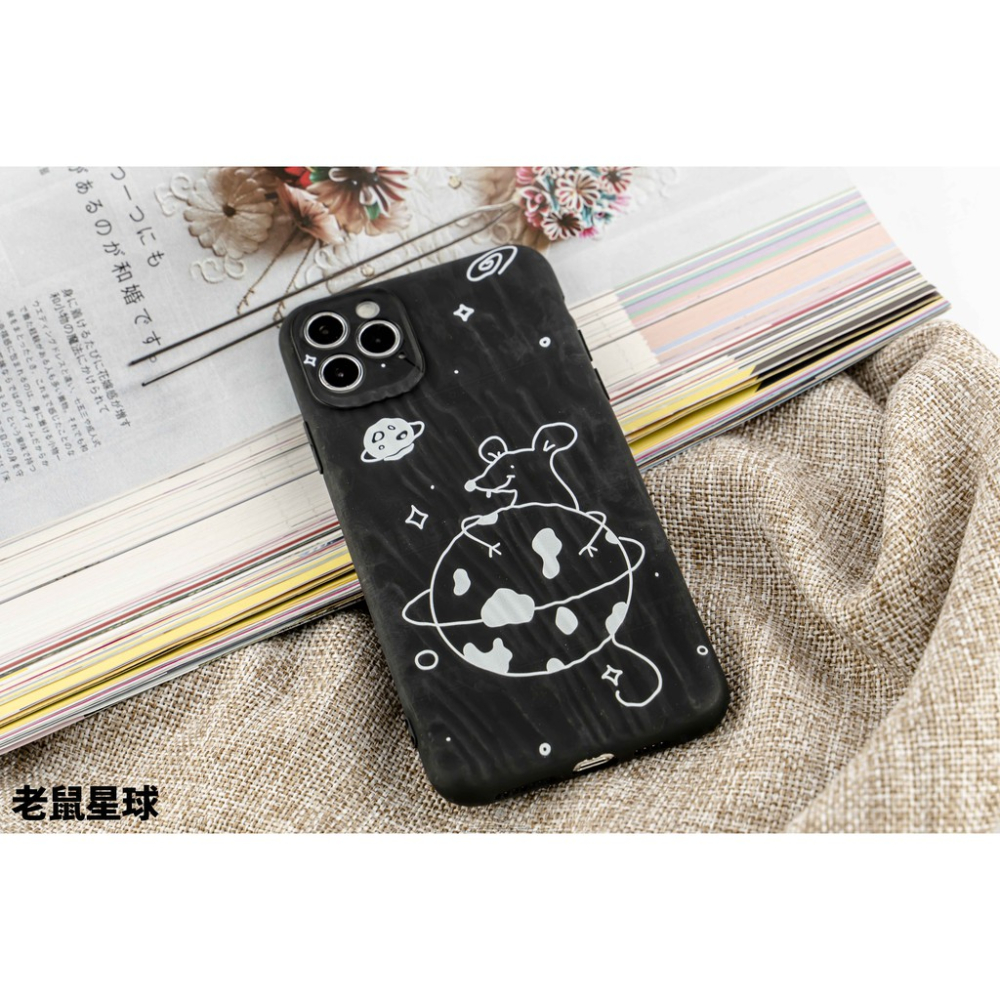 韋德機車精品 手機殼 軟殼 星球宇航員 老鼠星球 沙漠紋 手機套 保護套 手機 IPhone 11 /X/XR/XR M-細節圖5
