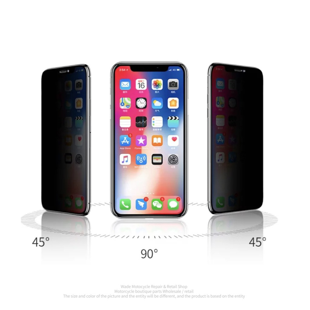 韋德機車精品 極光學 10D 防窺 抗指紋 防刮玻璃膜 螢幕保護貼 適用IPHONE 11-細節圖5