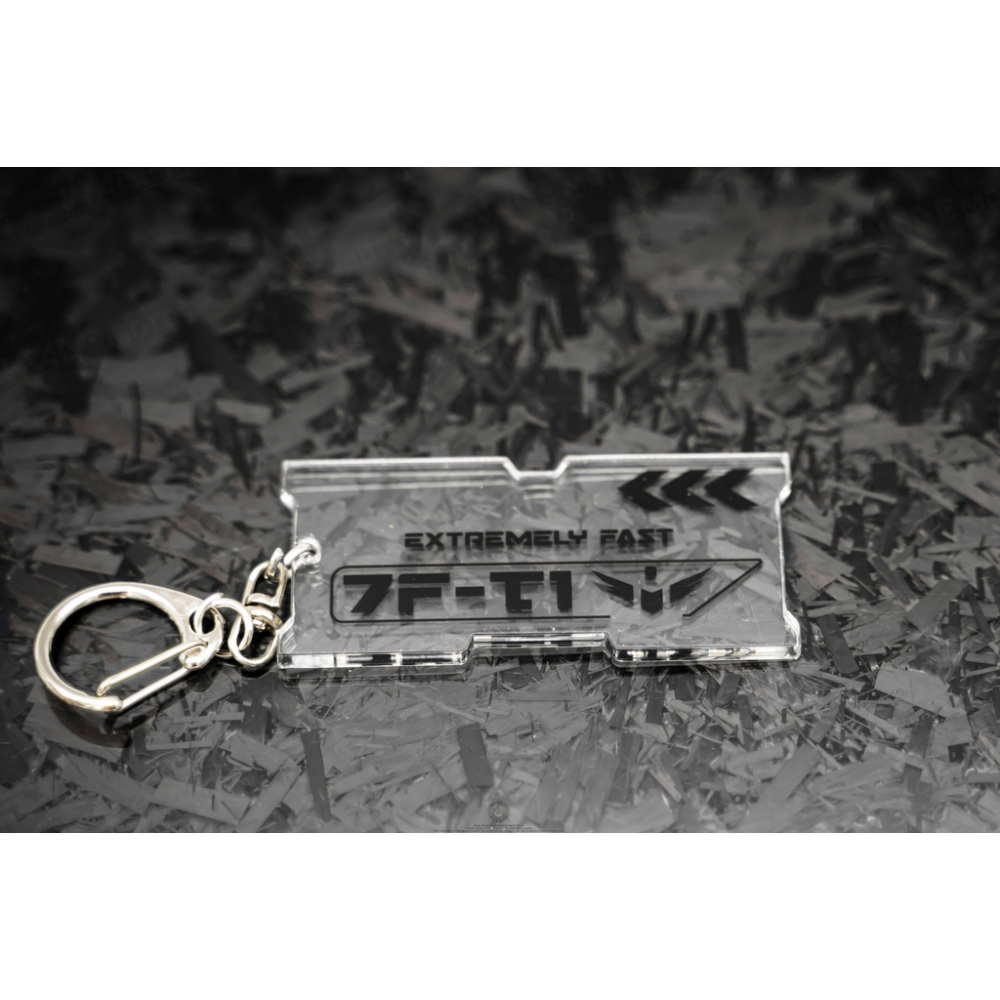 韋德機車精品 疾風鐵鷹 壓克力 鑰駛圈 IRON 老鷹武士 朝牌鑰匙圈-細節圖4