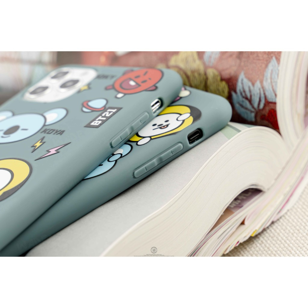 韋德機車精品 防彈少年團 手機殼 磨砂軟殼 全包手機殼 卡通殼 IPhone 11 /X/XR/XR MAX-細節圖4