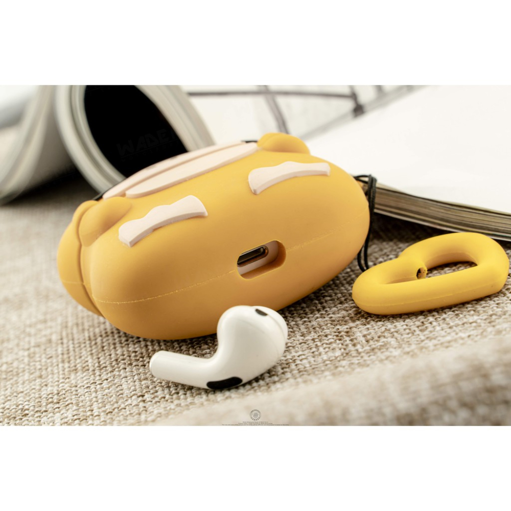韋德機車精品 卡通款 AirPods3 無線耳機保護套 可達鴨 保護殼 矽膠 便利充電孔設計 airpods 神奇寶貝-細節圖3
