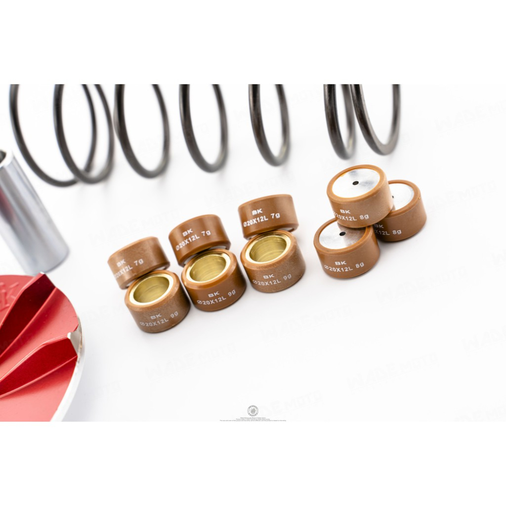 韋德機車精品 黑武士 傳動組 前組 普利盤組 4.0 適用 新勁戰 bws r-細節圖2