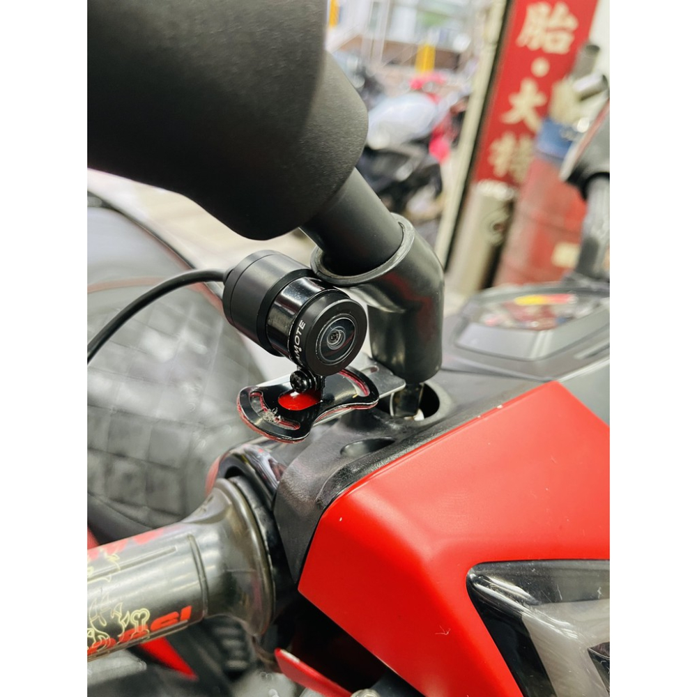 韋德機車精品 KISS K&S 前鏡頭支架 白鐵支架 鏡頭支架 鏡頭固定座 適用SMAX DRG FORCE-細節圖3