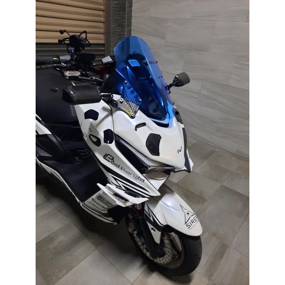 韋德機車精品 SIMOTA 卡夢 碳纖維 後照鏡 後視鏡 鏡桿100mm 車鏡前移組 適用 KR-細節圖6